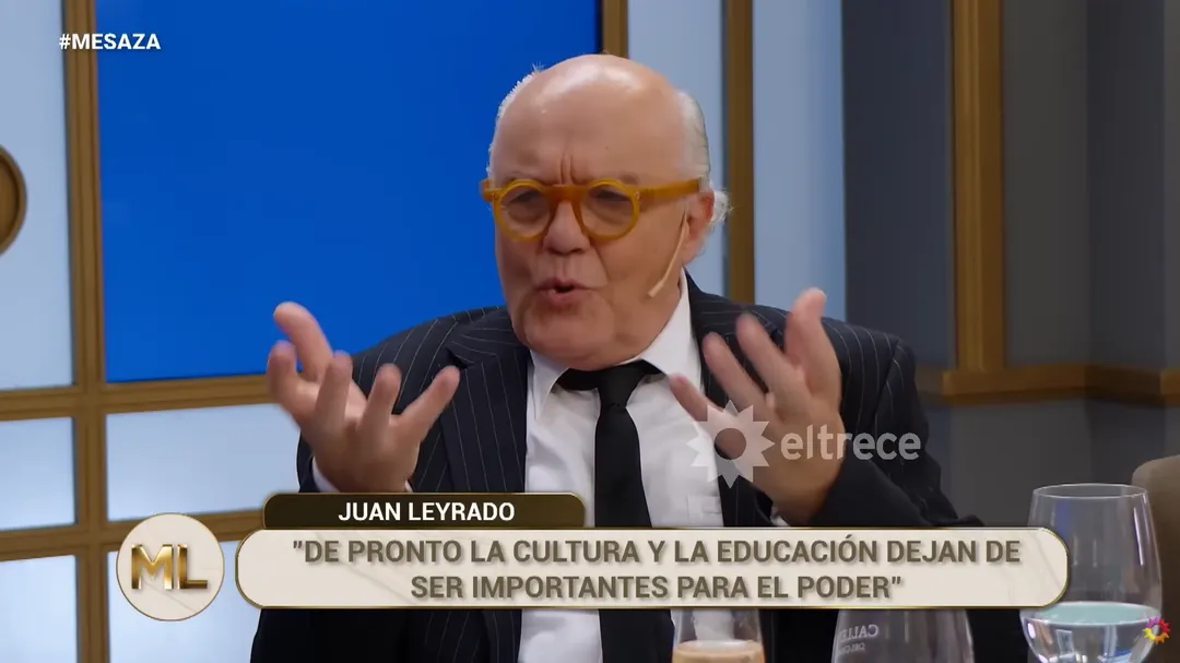 Juan Leyrado criticó al gobierno de Javier Milei. 