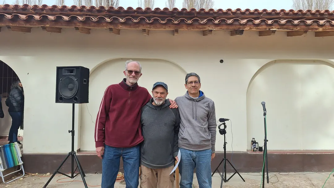 Marcelo Giarud, Federico Soria y Eduardo Sosa