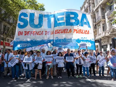 Paro docente en Buenos Aires: 4 gremios le hacen huelga a Kicillof y reclaman una nueva paritaria