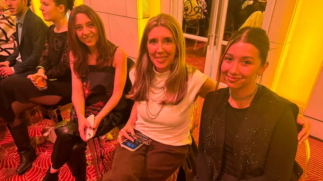 Marina Milanesio, Belén Graffigna y Guada Aguirre.