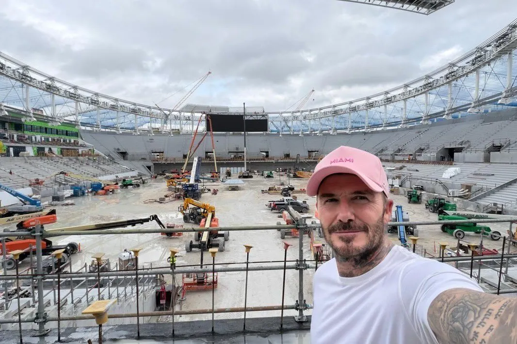 David Beckham mostró avances del Miami Freedom Park, el nuevo estadio del Inter Miami de Lionel Messi. 
