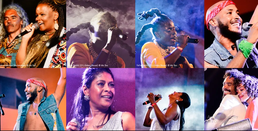 Diversos artistas que han participado en  Atlantic Music Expo (AME),  un evento internacional que reúne en Praia a artistas y profesionales de la industria de la música.