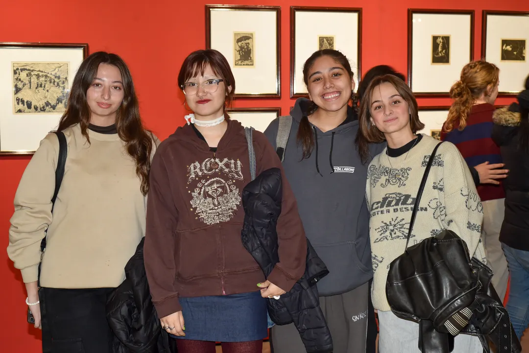 Lucila Oliva, Aimé Durán, Ariadna Bolione y Valentina Doti.