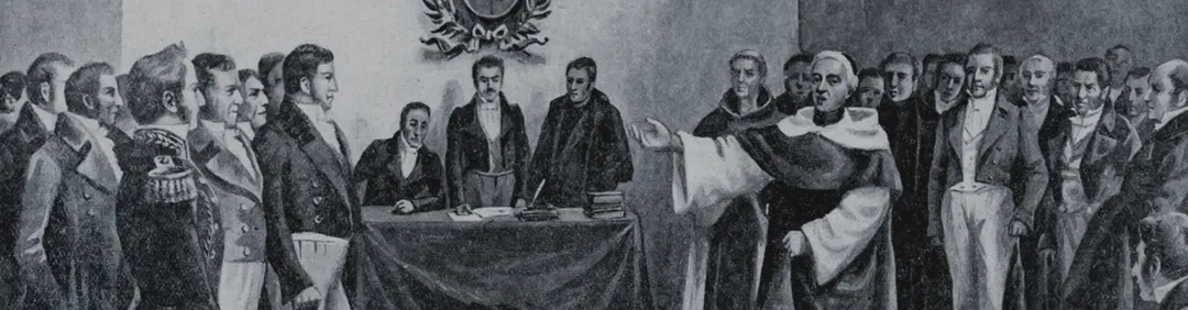 Los representantes de las Provincias Unidas del Río de la Plata se reunieron para declarar la independencia de la corona española.