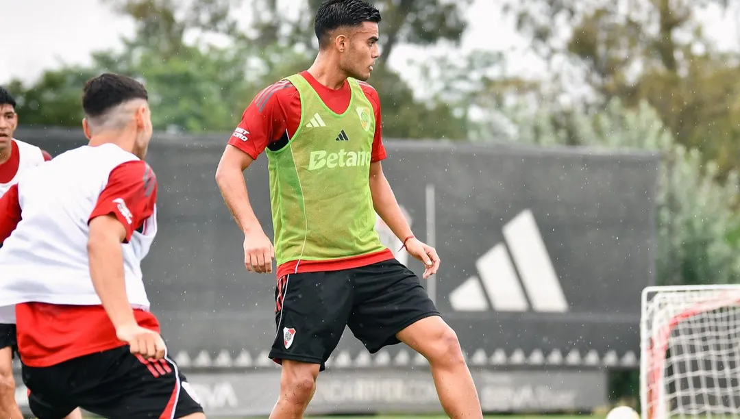 Fausto Vera, uno de los refuerzos de River en esta pretemporada. 