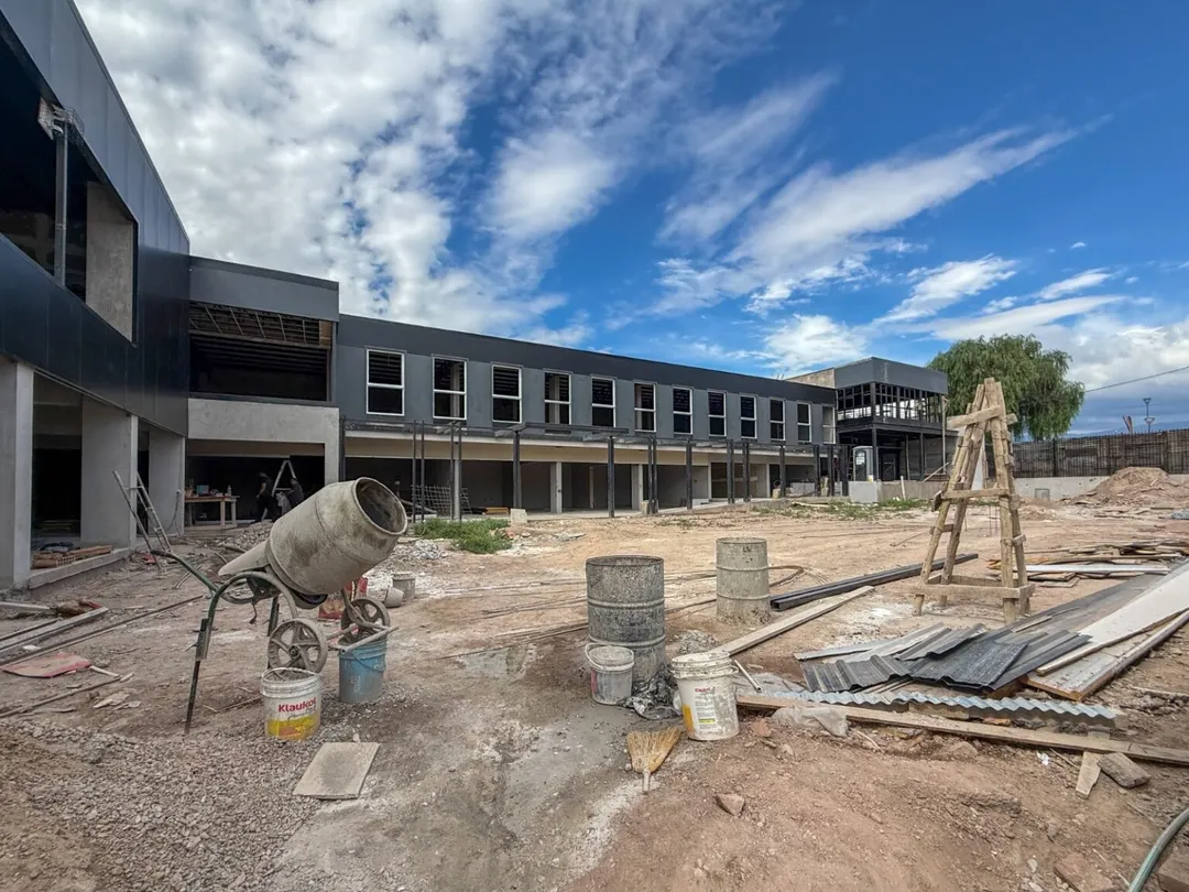 La construcción en Las Heras mostró un fuerte incremento de la inversión privada.