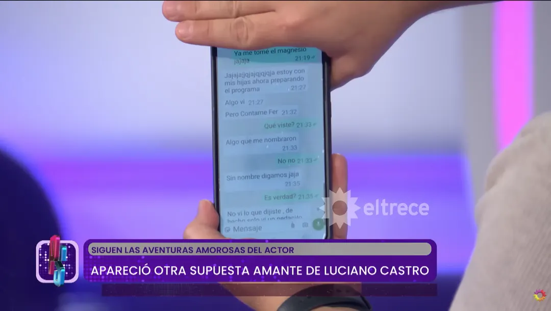 ¿Luciano Castro tiene otra amante? 