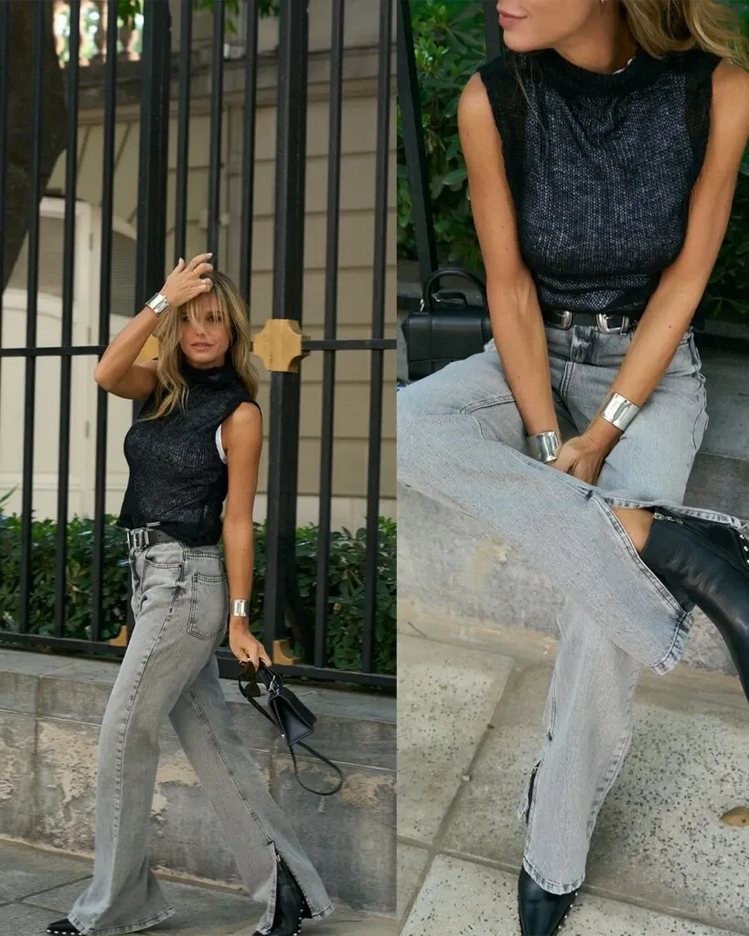 El outfit de Mariana Fabbiani que combina comodidad y estilo.