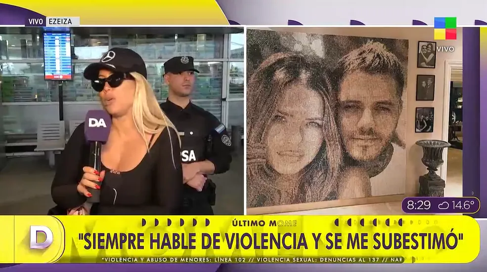 Wanda Nara reveló la verdad sobre el cuadro de Mauro Icardi y la China Suárez.