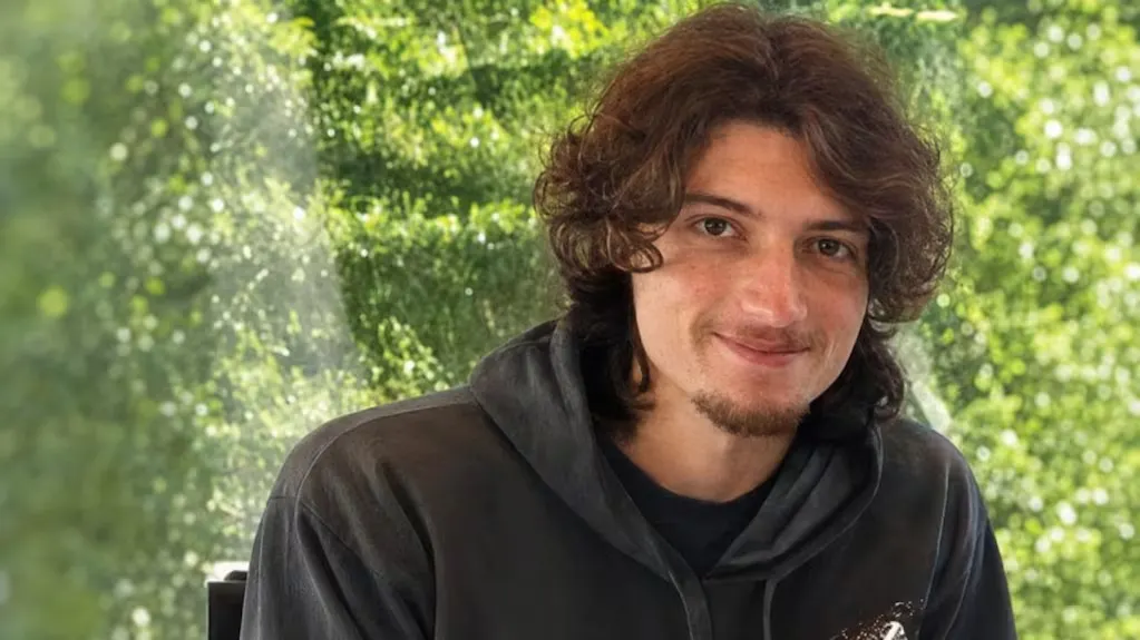 Mariano Martínez, el estudiante de 21 años desaparecido.
