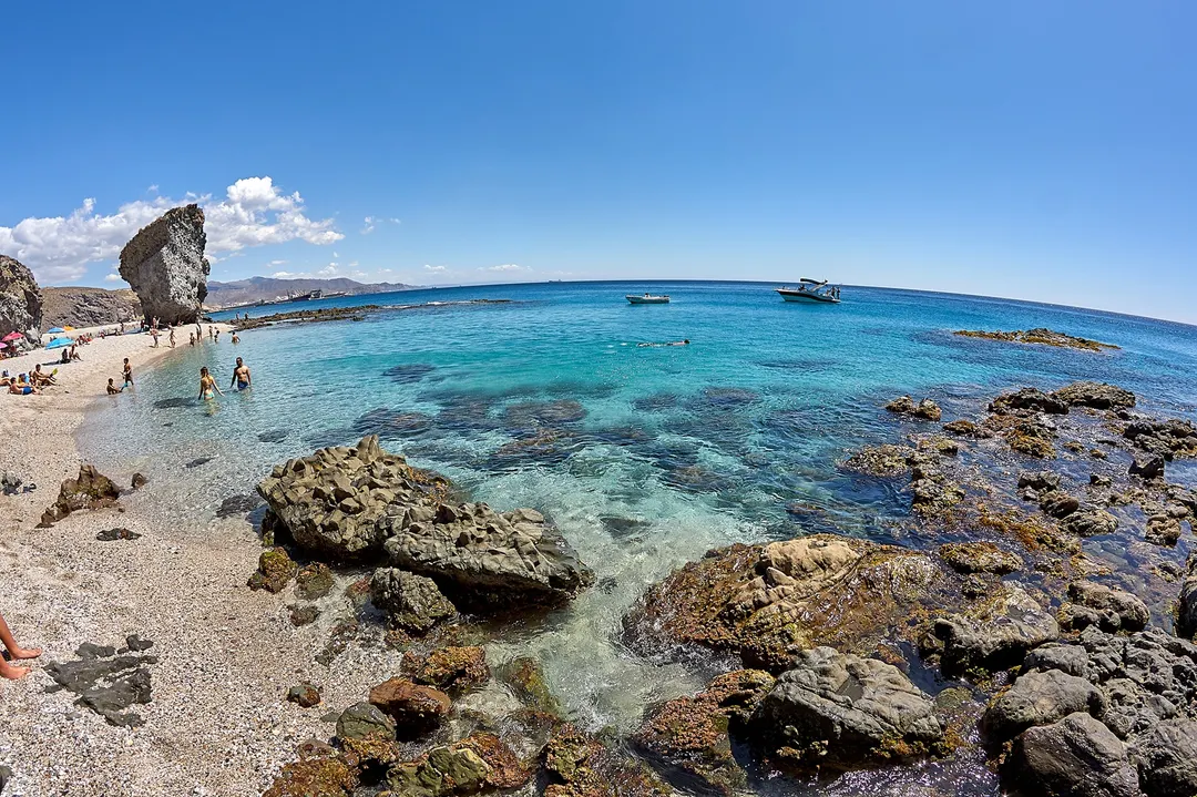 Playa de los Muertos, en Carboneras, Almería