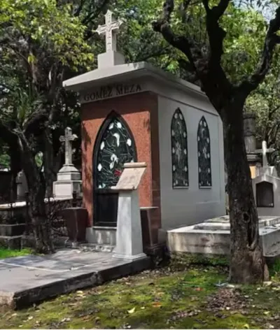 Aquí descansan los restos de Roberto Gómez Bolaños