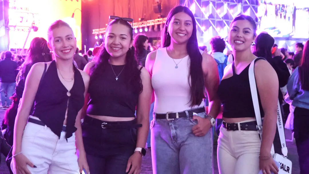 Mariana, Sofía, Antonella y Evelyn.