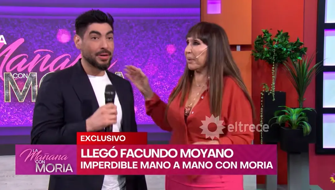 Facundo Moyano brindó detalles de la causa en el ciclo conducido por Moria Casán.