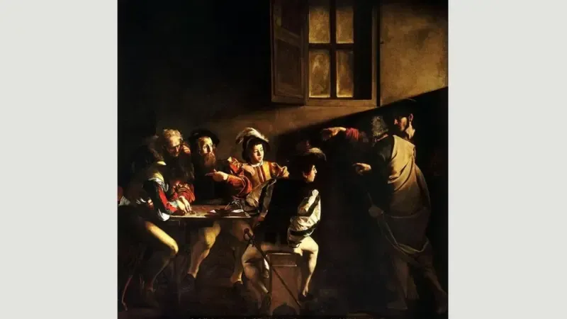 "La vocación de San Mateo" es uno de los lienzos que convirtieron a Caravaggio en una estrella de un día para el otro. Foto: Wikipedia