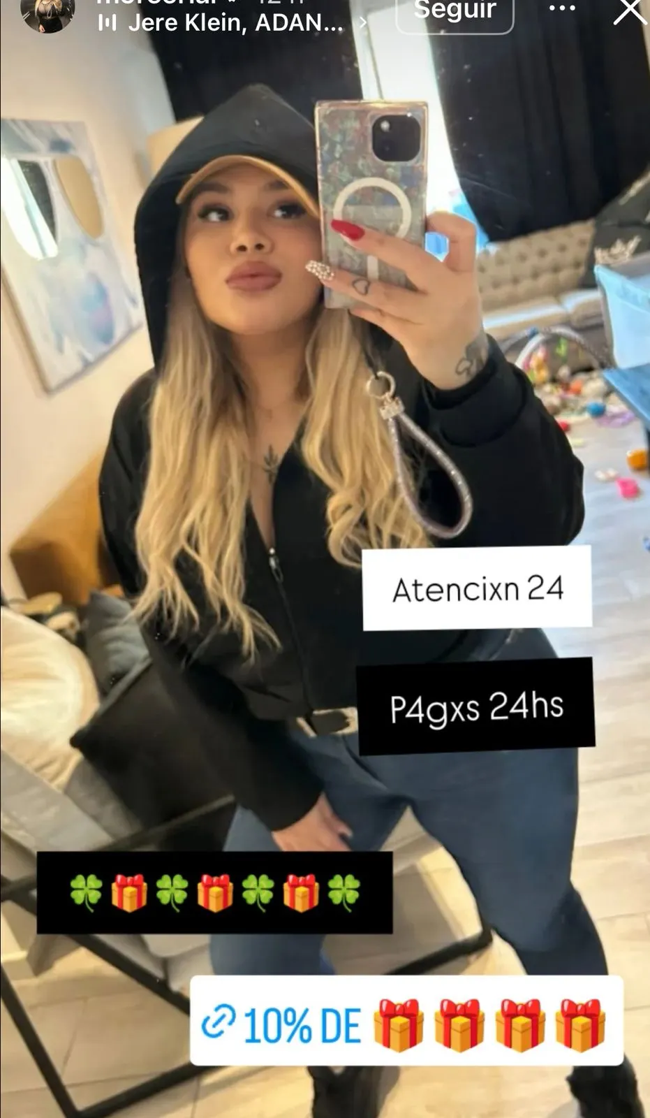Morena Rial sigue promocionando casinos online en sus redes sociales, donde la siguen más de un millón de personas. Foto: Instagram
