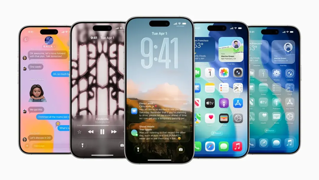 Apple lanzó iOS 26 con el rediseño Liquid Glass y funciones de Apple Intelligence.