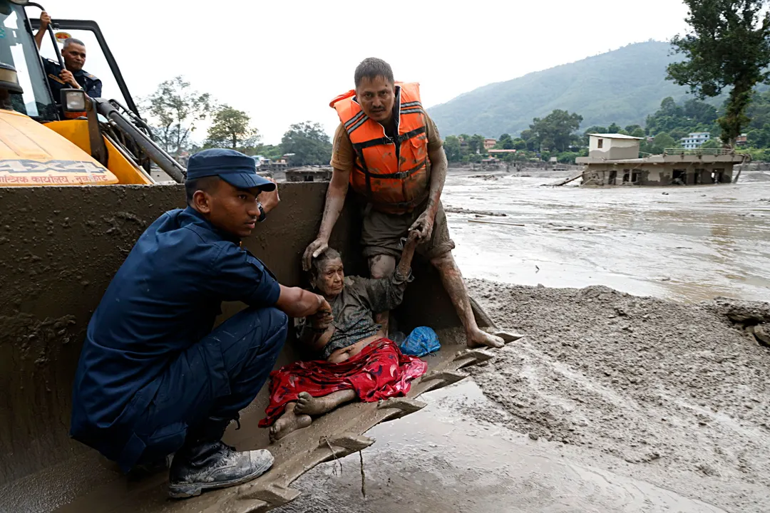 Riada en Nepal.