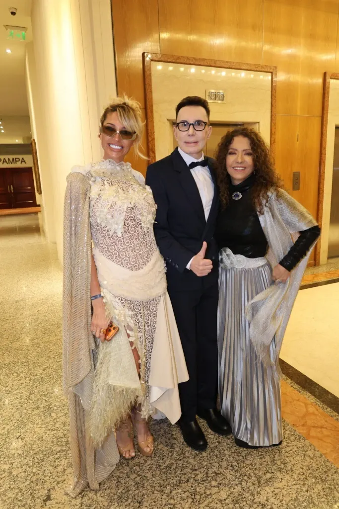 Vicky Xipolitakis, Marcelo Polino y Patricia Sosa.