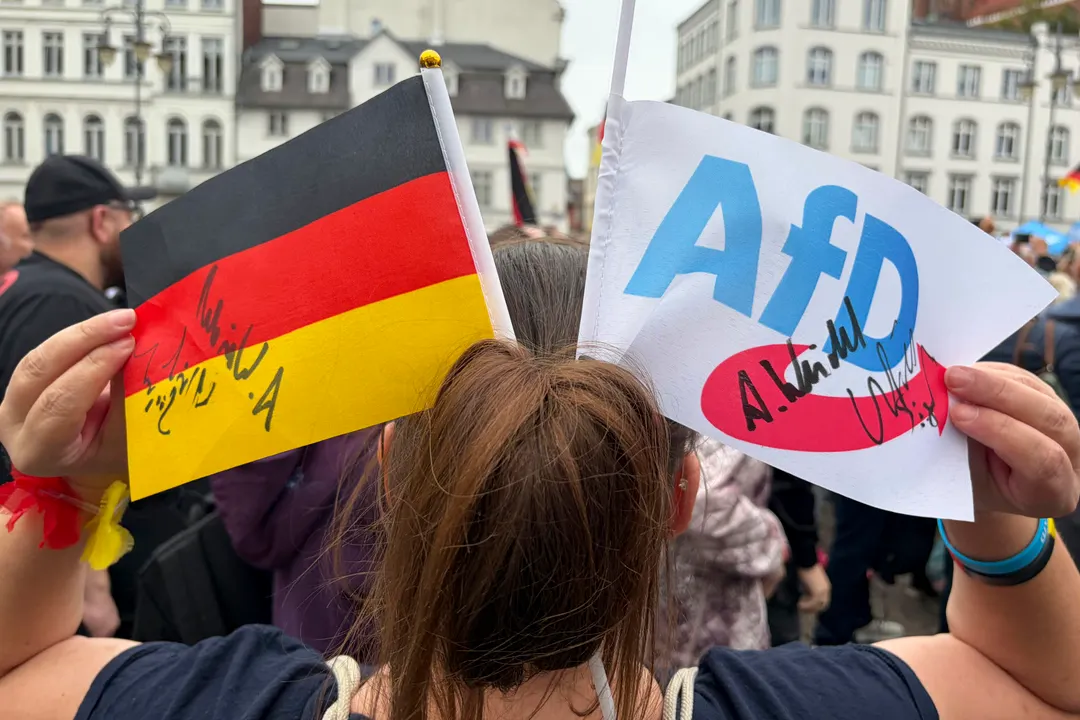 Alternativa para Alemania, formación de ultraderecha, avanza en las elecciones. Foto Efe