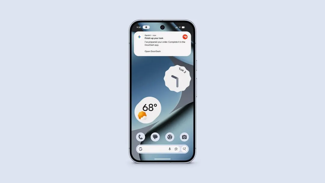 El nuevo modo agéntico de Gemini permite controlar apps desde un solo comando.