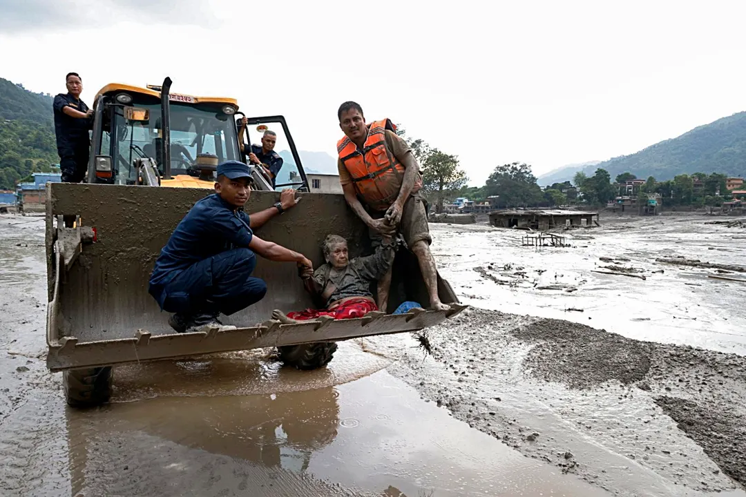 Riada en Nepal.