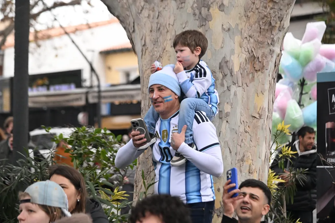 El partido es un lindo pretexto para pasar tiempo en familia.