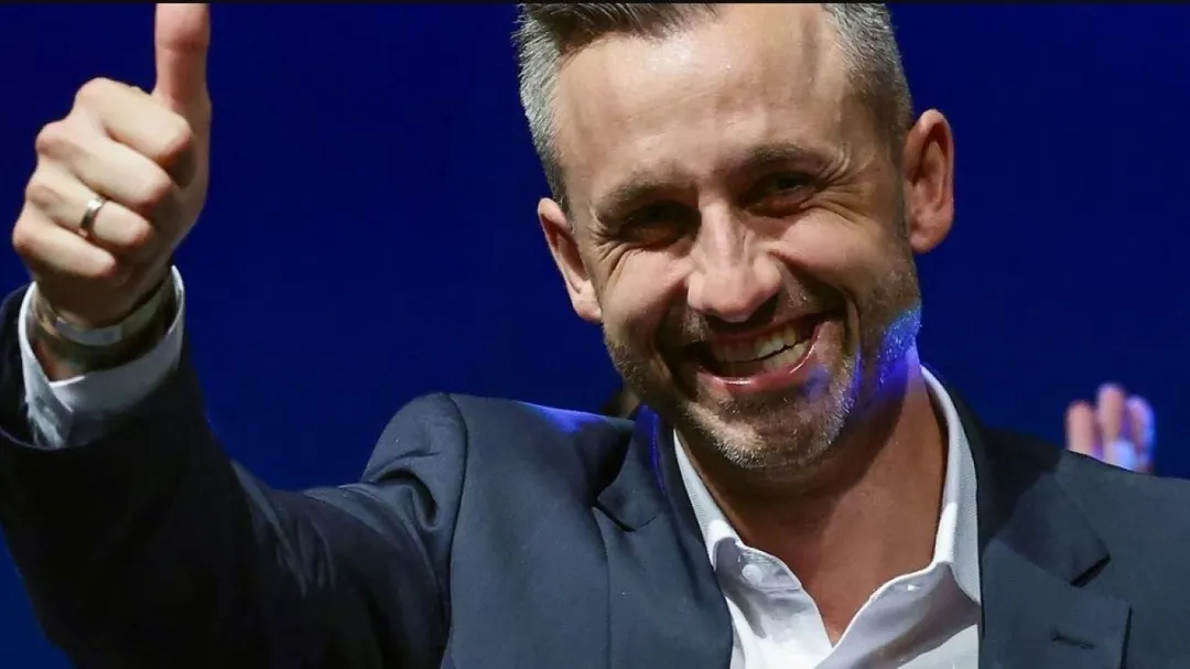 Ulrich Siegmund, referente de Alternativa para Alemania, vencedor. Foto Efe