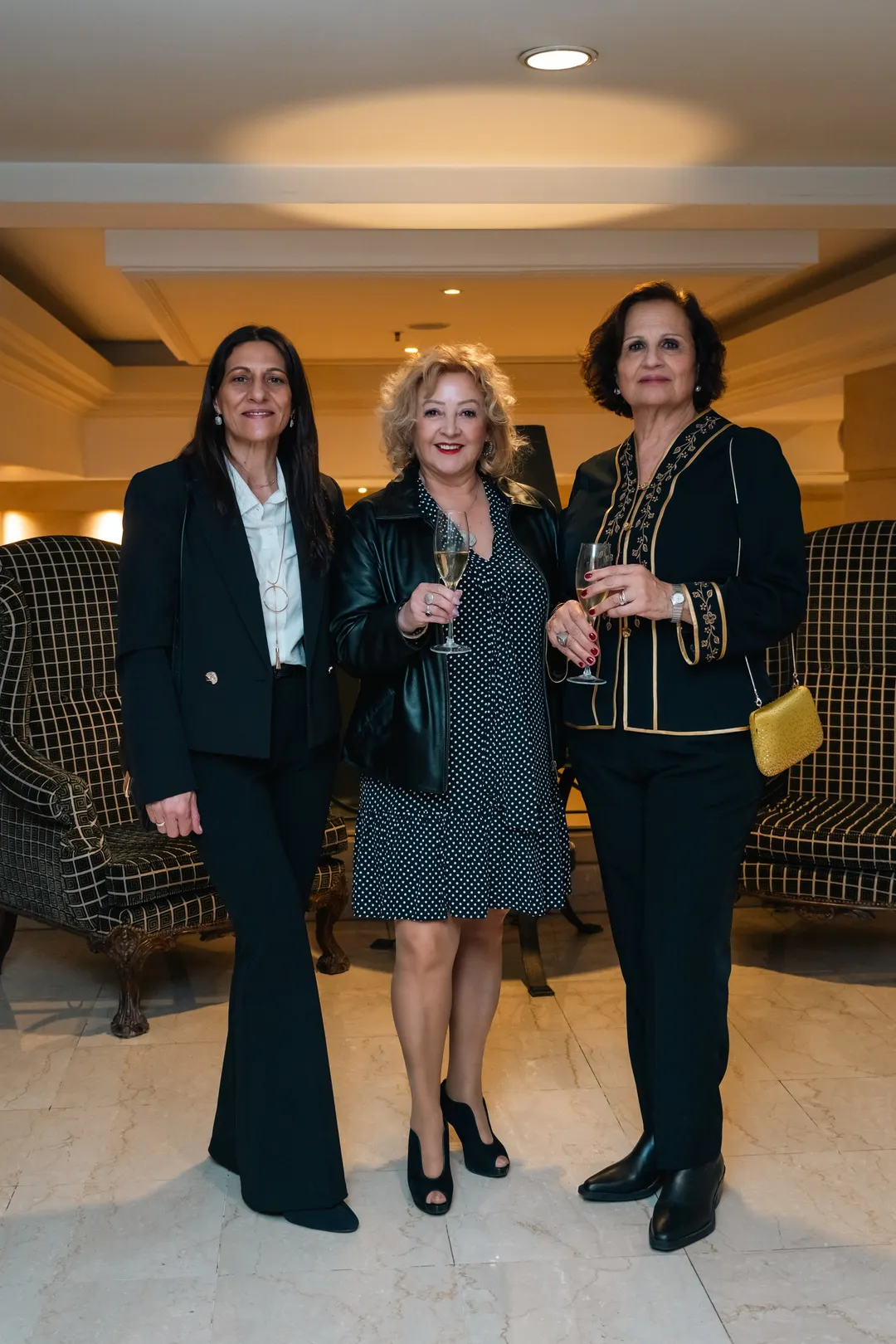 Miriam Bonanno, Adriana Carrasco y Silvia Savina.