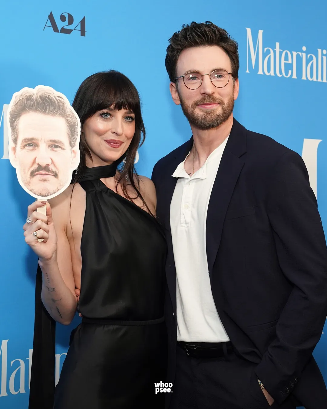 Dakota Johnson en el estreno de su película.