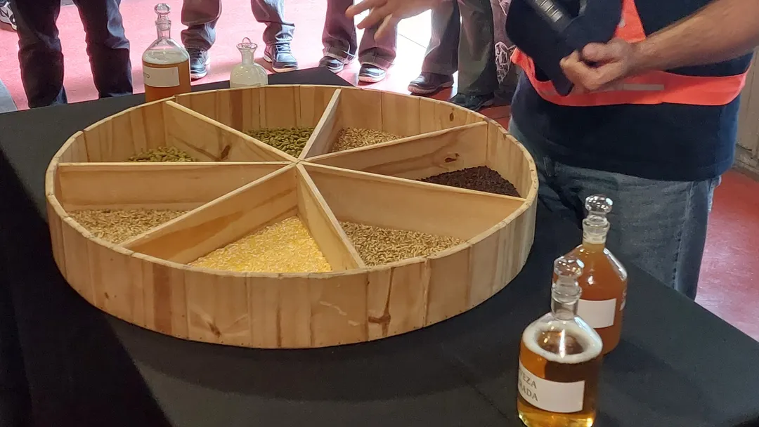 El recorrido permite entender cómo influyen la malta, el lúpulo y la levadura en el sabor final de cada cerveza.