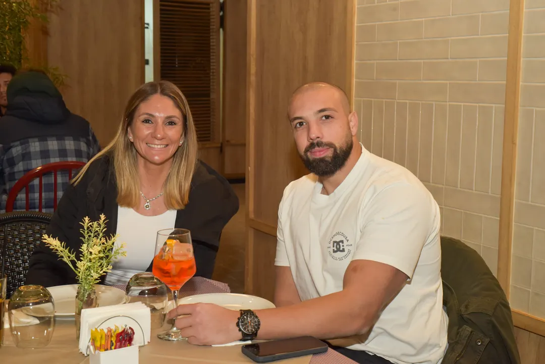 Daniela Grassino y Gino Lo Bello.