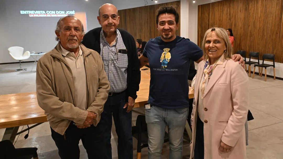 Carlos Guevara, joaquín Cerami, Gerónimo Guevara y Lizy Palumbo.