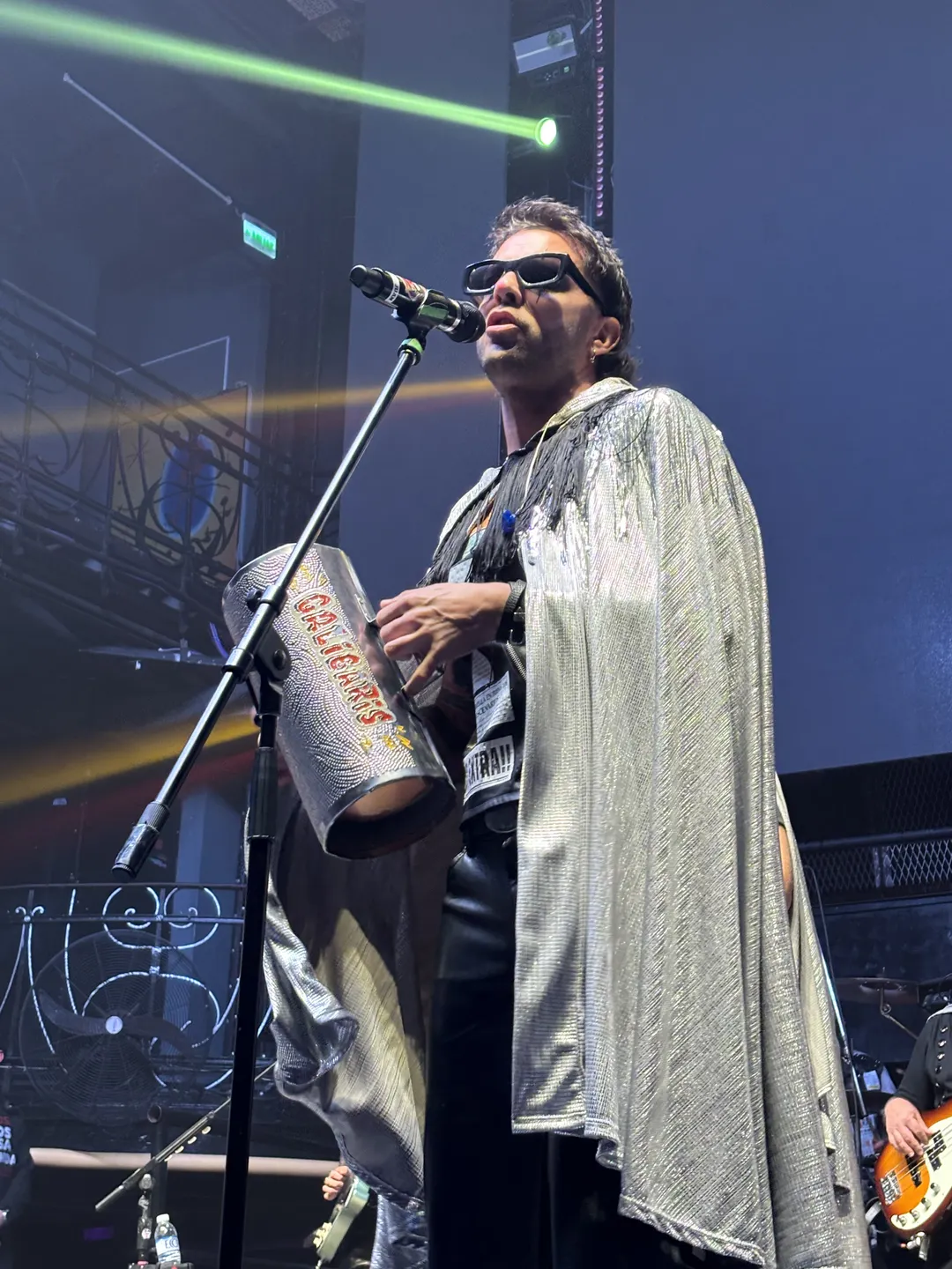 Juan Taleb, cantante y compositor de Los Caligaris.