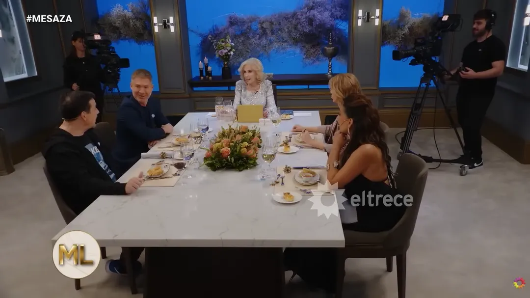 Mirtha Legrand fue al hueso con Adrián Suar. 