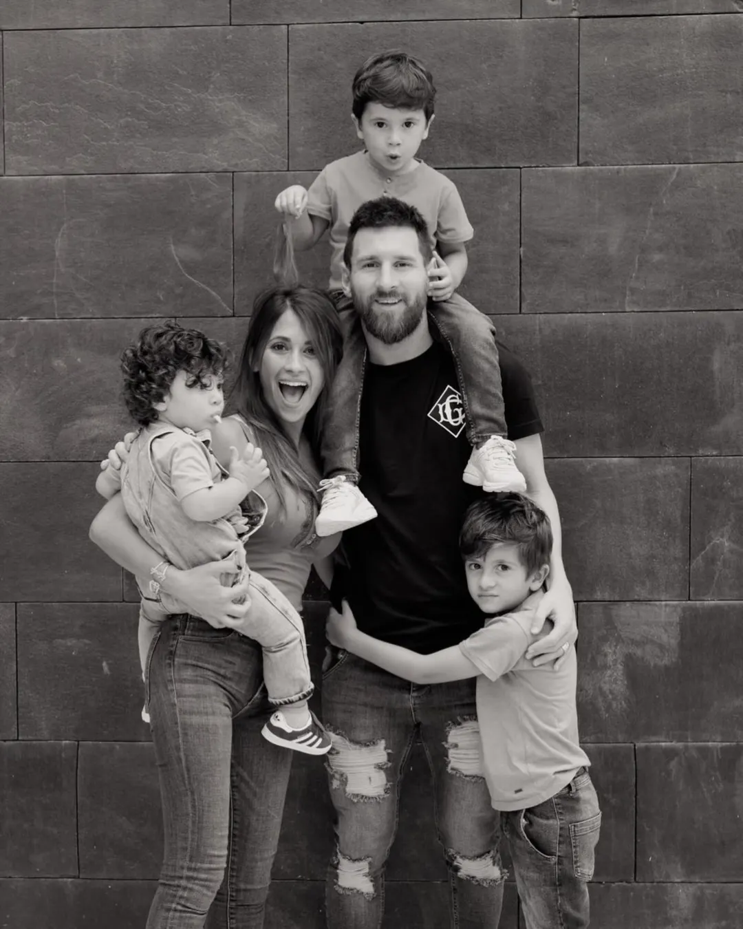 La familia Messi.