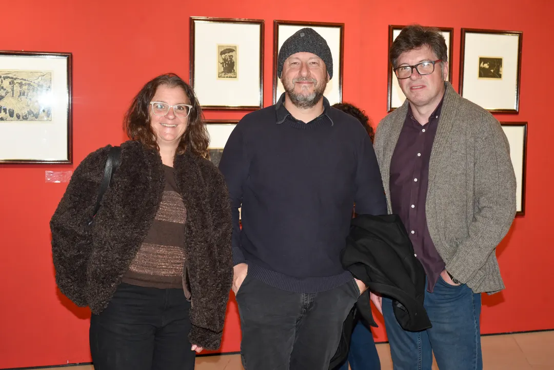 Florencia Guisasola, Leonardo Lombardo y Patricio Pina.