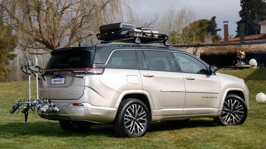La gama de accesorios oficiales del Jeep Commander