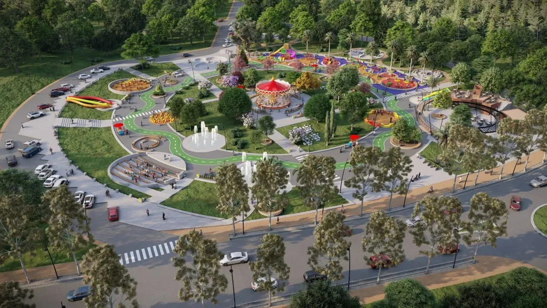Remodelarán la zona del Parque en donde está la calesita. 