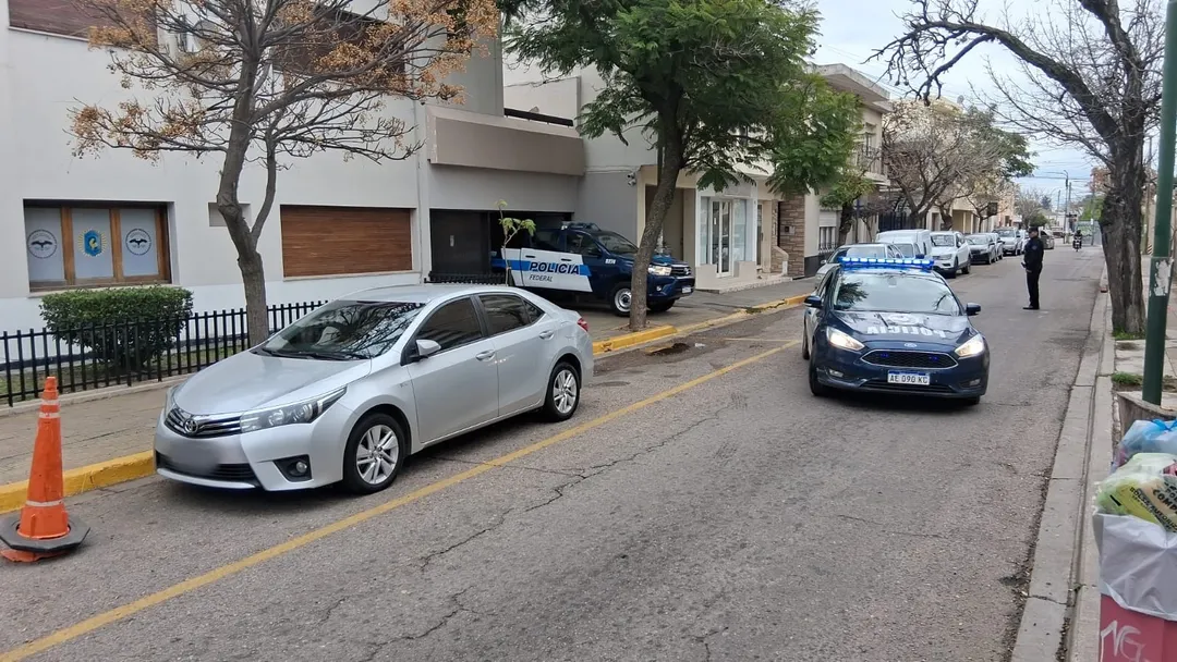 La base de la Policía Federal en San Luis. 