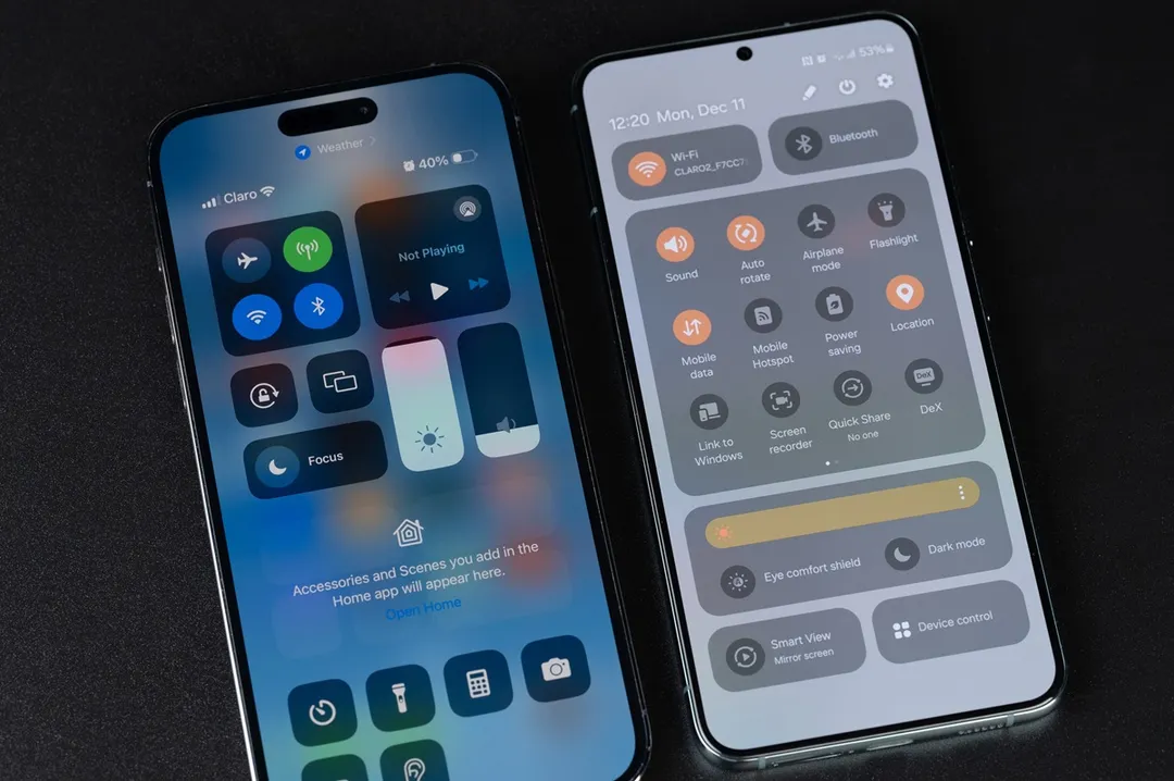 La función es bidireccional: podés enviar archivos entre Android y iPhone sin problemas.