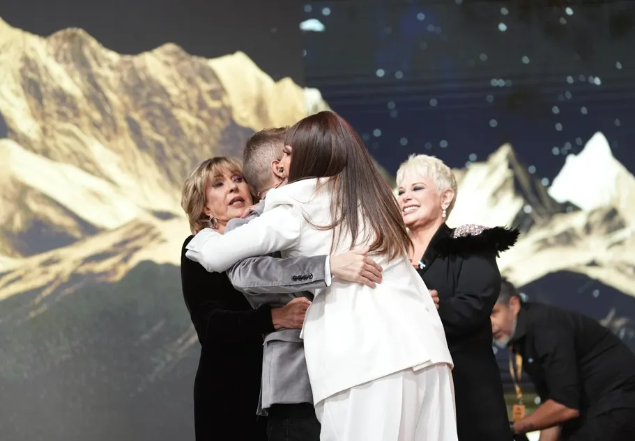 Moria, Georgina y Carmen.