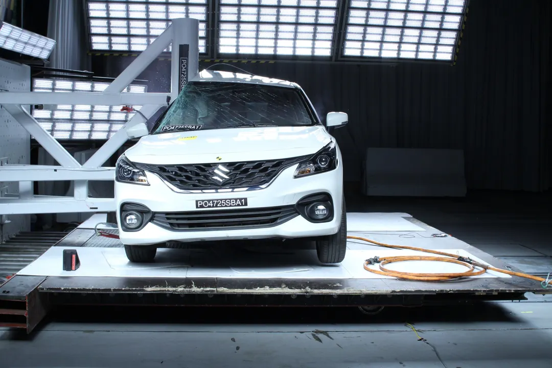 Suzuki Baleno Prueba de choque