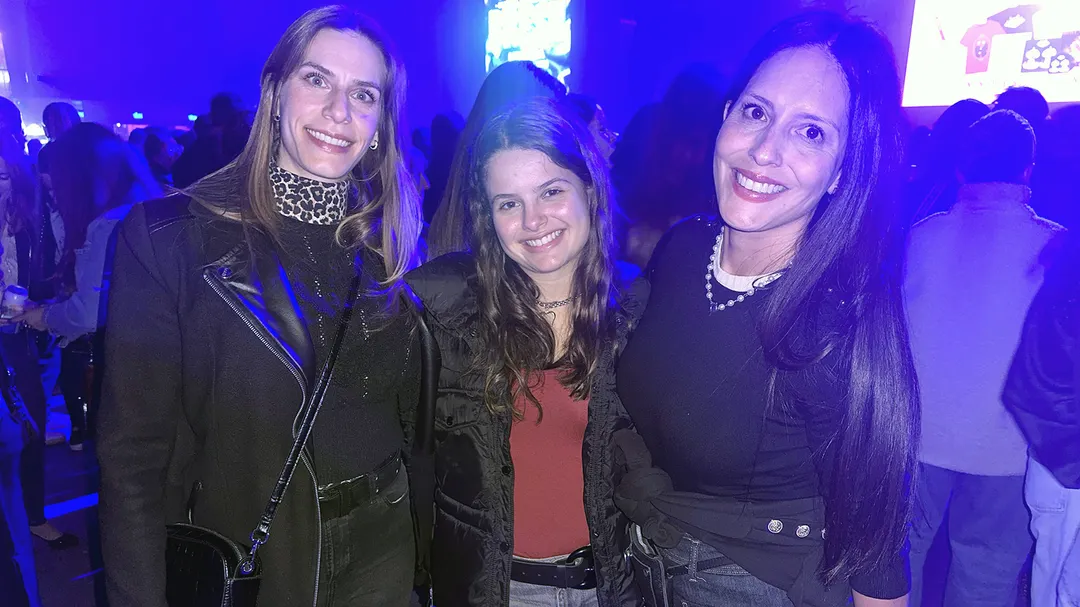 Florencia Barone, Lourdes Rosell y Rosa Ulloa.