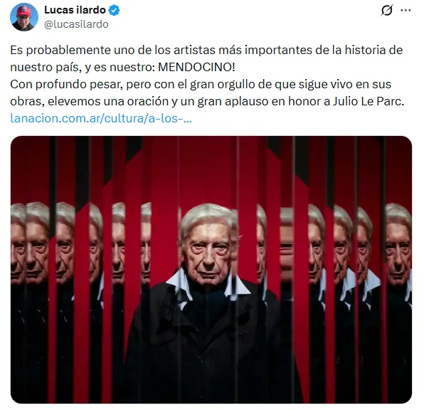 Lucas Ilardo, legislador provincial. 