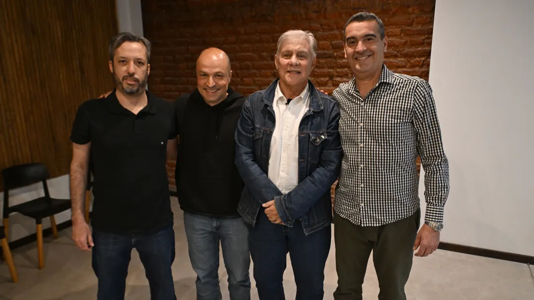 Pablo Icardi, Alexis Atem, Gustaco Capone y Walter Moreno.