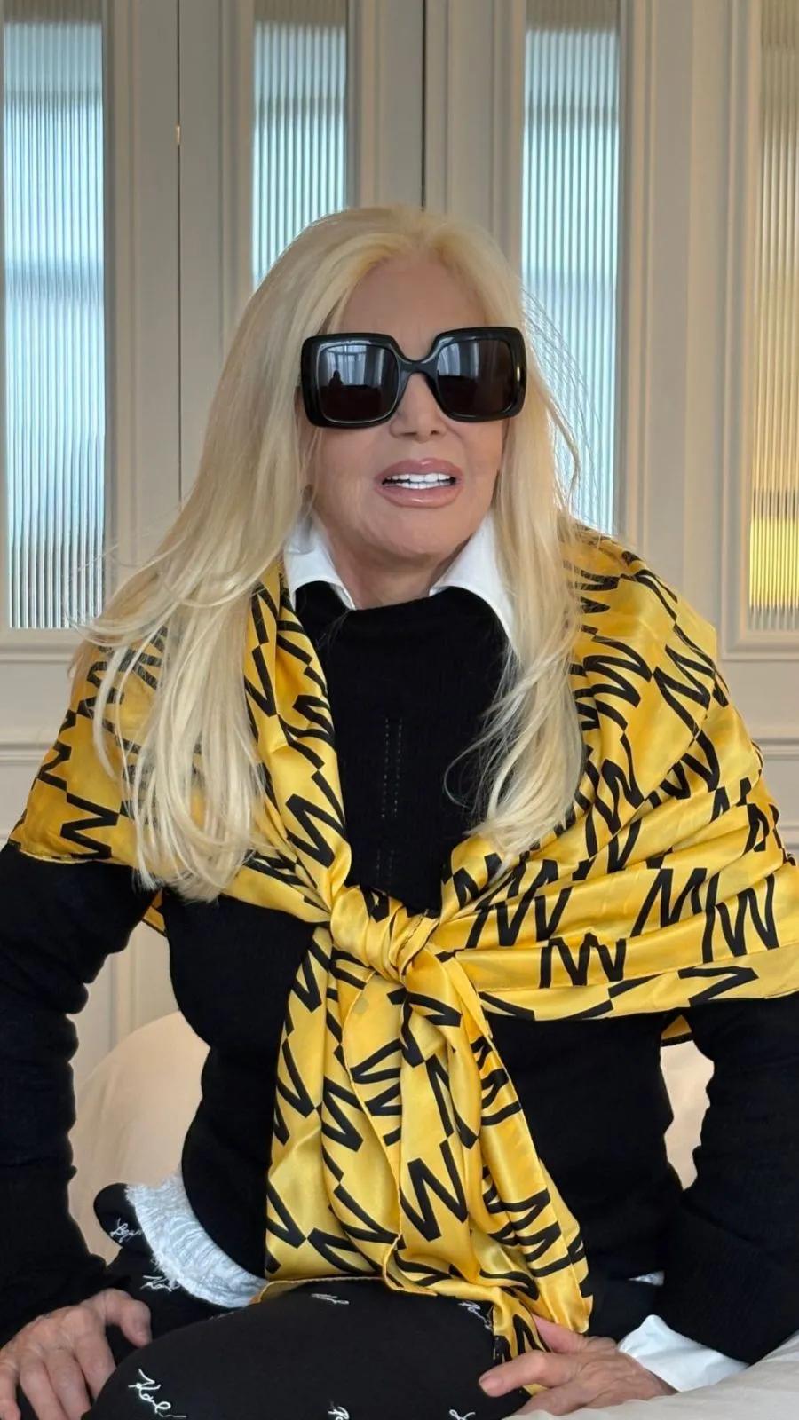 El look de Susana Giménez.