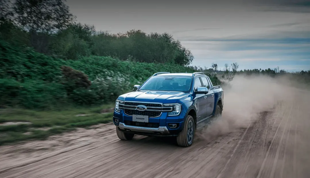 Ford Ranger, uno de los vehículos más icónicos de la marca.