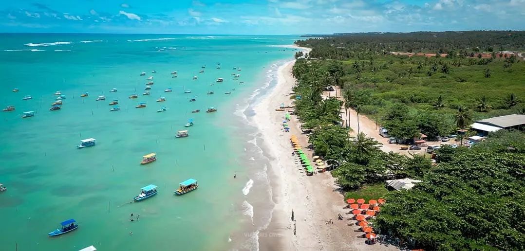 Los argentinos colmaron las playas de Brasil.