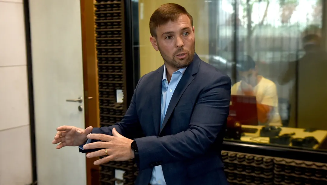 Jerónimo Shantal, director de Minería de Mendoza. 